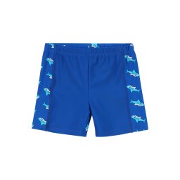 PLAYSHOES Șorturi de baie 'Hai' albastru / albastru aqua / alb