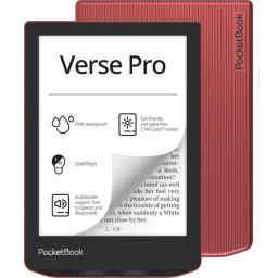 eBook Reader PB634-3-WW, 6", 16 GB, Rosu