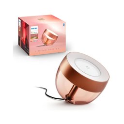 Philips Hue IRIS LED 8,2W 230V lampă de birou RGB dimabilă cu IR, cupru