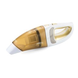 Aspirator de mana ETA Verto II 1423 90000, baterie Ni-Mh 9,6 V, filtru HEPA, alb-auriu