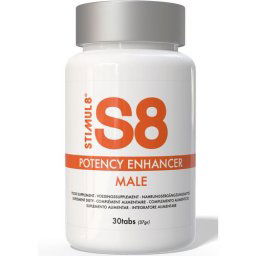 Stimul8 S8 Imbunatatirea Potentei Tablete pentru Barbati 30 tablete Combinatie Puternica de Nutrienti