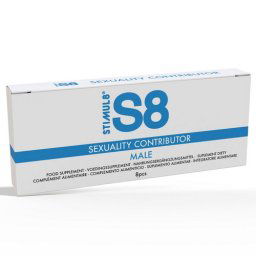 Stimul8 S8 Sexualitate Tablete pentru Barbati 8 tablete Imbunatateste Energia si Vitalitatea Sexuala