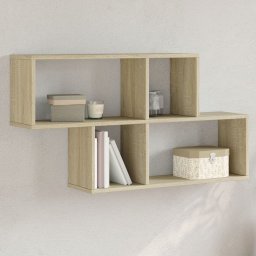 Raft de perete, stejar sonoma, 100x20x53 cm, lemn prelucrat GartenMobel Dekor