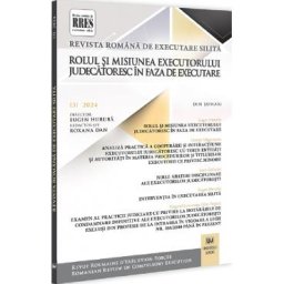Revista romana de executare silita Nr.3 din 2024