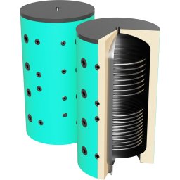 Rezervor de acumulare apa (puffer) 100 litri (PS-100)