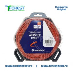 Rola fir trimmy 3.0mm x 48m Whisper Twist Gri