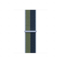 Curea Apple pentru Apple Watch 41mm Abyss Blue/Moss Green Sport Loop - Regular
