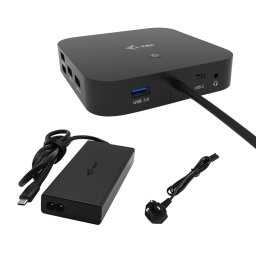 Statie de andocare USB-C HDMI Dual DP Statie de andocare Livrare energie 100 W + incarcator universal i-tec 100 W