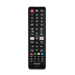 Telecomanda universala Savio RC-07, pentru Samsung Smart TV, Negru