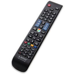 Telecomanda Savio Universal pentru Samsung Smart TV RC-09, infrarosu, Negru