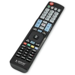 Telecomanda Savio RC-11 Telecomanda control Infrarosu Wireless TV LG, Negru