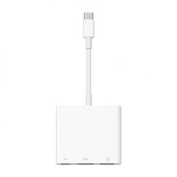 Adaptor Apple MW5M3ZM/A, USB-C - USB-C + USB + HDMI, White