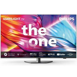 Televizor Philips Ambilight LED 65PUS8919, 164 cm, Smart TV, Ultra HD 4K, 100 Hz, Clasa F, 3840 x 2160 pixeli, Negru