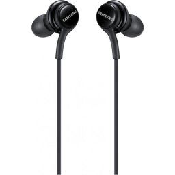 Casti Samsung 3,5 mm, Handsfree microfon, control volum, Negru