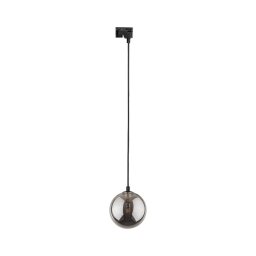 Lustră pe cablu pentru sistem de șină TRACER 1xG9/8W/230V negru/negru fumuriu