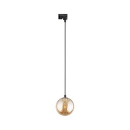 Lustră pe cablu pentru sistem de șină TRACER 1xG9/8W/230V negru/negru fumuriu