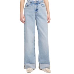JJXX Jeans Jxtokyo Wide Fold Up Hw R6169 Dnm Ln 12269083 BS000053 light blue denim