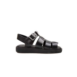 CALVIN KLEIN Sandale Sq Molded Sdl Fisherman Mg Wn YW0YW01700 0GJ triple black