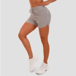 GymBeam Pantaloni scurți pentru femei TRN Grey M