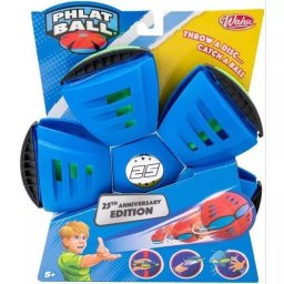Phlat Ball: Minge frisbee clasică ediție de 25 ani - verde -albastru