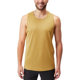2XU - maiou - Aero Tank Deep - Aur Negru reflectorizant