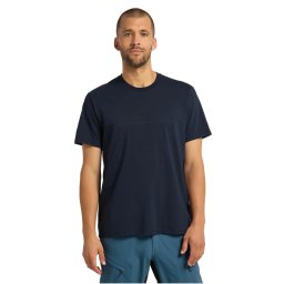 Haglofs - Tricou casual bumbac barbati Camp - albastru inchis montan