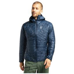Haglofs - Jacheta iarna barbati L.I.M Mimic Hood - albastru inchis montan