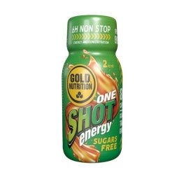 Gold nutrition - bautura energizanta one shot energy, aroma fructe tropicale - doza 60ml