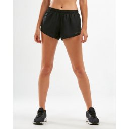 2XU - Pantaloni scurti de alergare pentru femei GHST 3" - negru