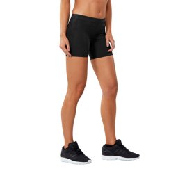 2XU - Pantaloni scurt de compresie pentru femei - Fitness Compression Short - negru