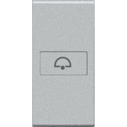 Capac Tasta Comanda Axiala Pictogr Luminoasa Clopotel 1M Antracit NT4916D