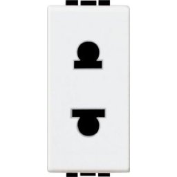 Light - Presa 2P 16A Euroamericana D=5 N4125