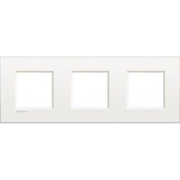 Ll - Placca 2X3P 71Mm Bianco Perla LNE4802M3BN