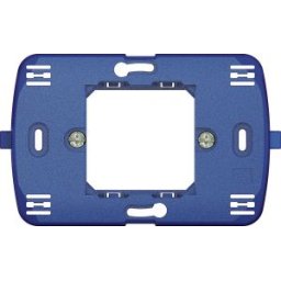 Ll-Supporto Per Placche Quadre Art. Lna4819... - Fissaggio Con Graffette A Corredo - 2 Moduli Centrali LN4719G