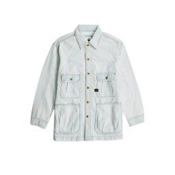 G-STAR RAW Geacă Oversized Chore Jacket D26165-D436-H122-beached faded clifton blue