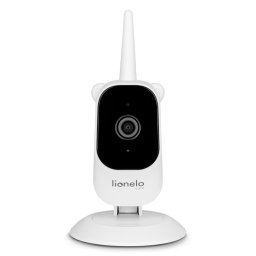 Camera aditionala, lionelo, babyline 3.2, full hd, zoom digital 3x, cu mod de noapte, stocare micro sd de pana la 128 gb, cablu de 2,6 m, alb