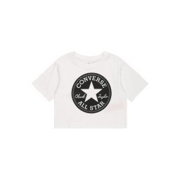 CONVERSE Tricou negru / alb