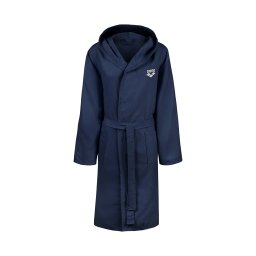 ARENA Halat de baie sport 'Compact Microfiber' albastru închis / alb