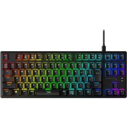 Tastatura mecanica HP HyperX Alloy Origins Core Pbt, Cablu USB Type-C detasabil, Iluminare RGB, Anti-Ghosting,Neagra