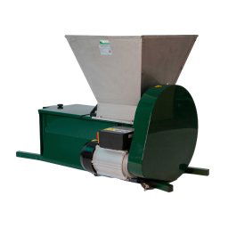 Zdrobitor-Desciorchinator By-zdrob.EK, cu motor, 0.55Kw, cuva Inox, valturi aluminiu
