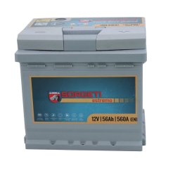 Baterie auto 56Ah Sorgeti Estremo 207x175x190 560A 12V