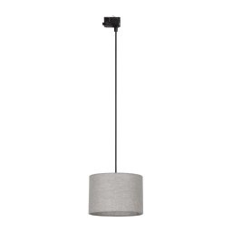 Lustră pe cablu pentru sistem de șină trifazic TRACER 1xE27/15W/230V d. 30 cm negru/gri