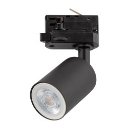 Spot pentru sistem de șină trifazic TOP 1xGU10/10W/230V negru