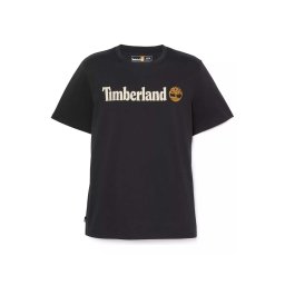 TIMBERLAND T-Shirt Kennebec River Linear Logo TB0A5UPQ0011 001 black