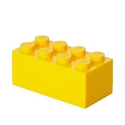 Room Copenhagen LEGO Mini Box 8 yellow - RC40121732