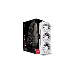 Placa video AMD Radeon RX 9070 XT Swift Triple Fan White 16 GB GDDR6 256 bit