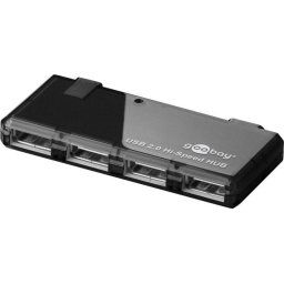 Mini HUB USB 4 port 2.0 negru Goobay
