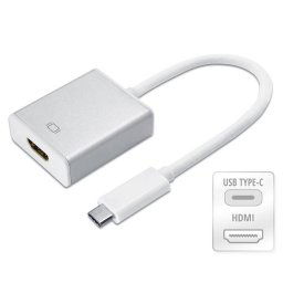 Cablu adaptor convertor semnal de la USB type C 3.1 tata la HDMI A mama Full HD 1920x1080P