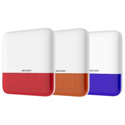 Sirena wireless AX PRO de exterior cu flash, led Portocaliu, 868Mhz - HIKVISION DS-PS1-E-WE-O