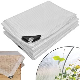 Prelata de protecție puternică transparentă cu efect de seră 120 g/m2 5x8 m